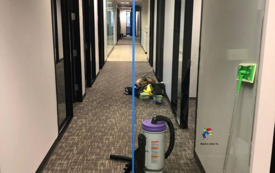 Professional janitorial service commercial cleaning North Dallas
